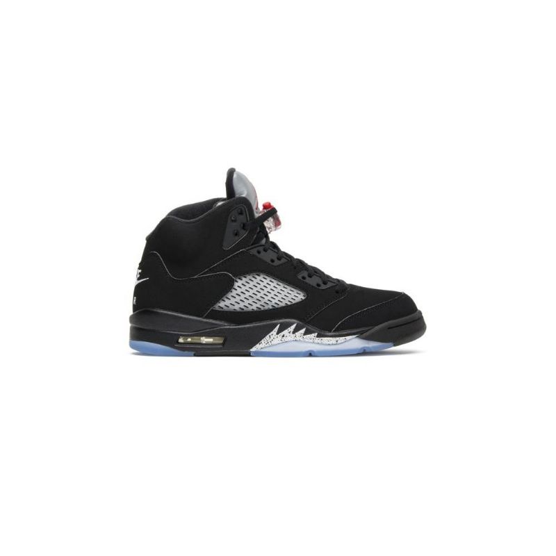 Ανδρικά Παπούτσια Air Jordan 5 Og Μαύρος Ασήμι Κόκκινος