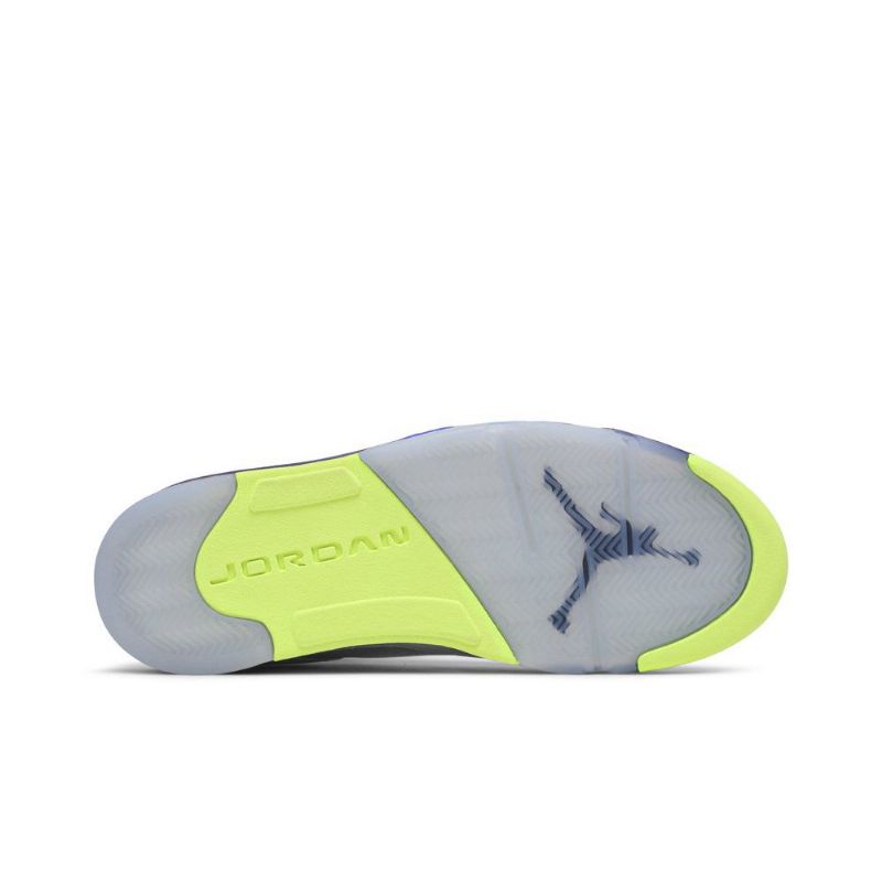 Ανδρικά Παπούτσια Air Jordan 5 Retro Άσπρο Μωβ Μαύρος