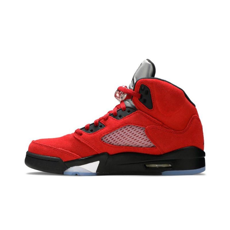 Ανδρικά Παπούτσια Air Jordan 5 Retro Κόκκινος Μαύρος Ασήμι