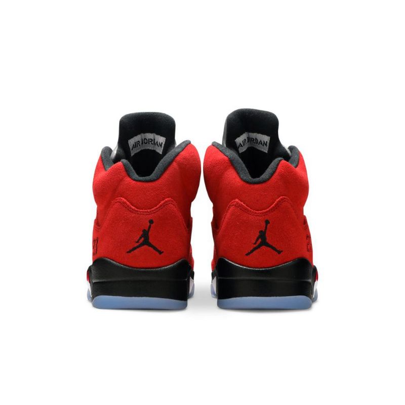 Ανδρικά Παπούτσια Air Jordan 5 Retro Κόκκινος Μαύρος Ασήμι