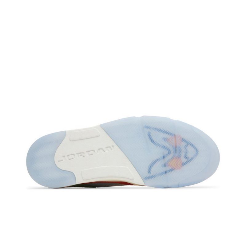 Ανδρικά Παπούτσια Air Jordan 5 Retro Low Μπλε Πορτοκάλι Κόκκινος Πράσινος