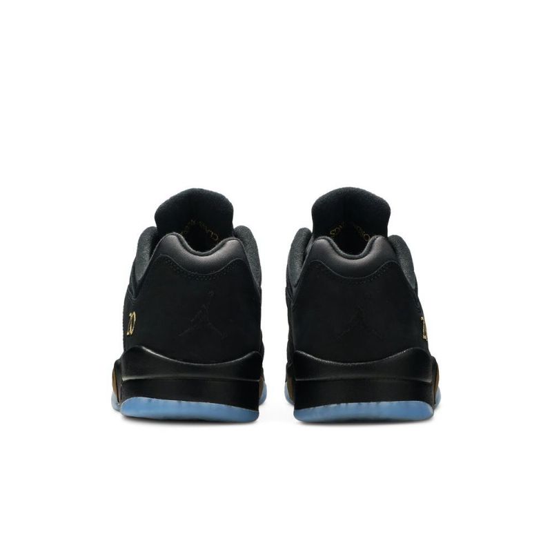 Ανδρικά Παπούτσια Air Jordan 5 Retro Low Wings Μαύρα Χρυσά