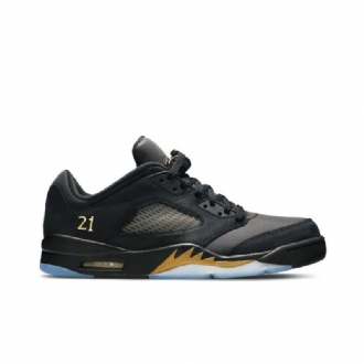 Ανδρικά Παπούτσια Air Jordan 5 Retro Low Wings Μαύρα Χρυσά