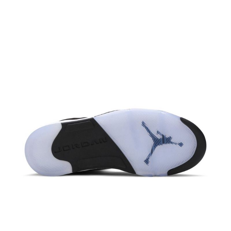 Ανδρικά Παπούτσια Air Jordan 5 Retro Μαύρος Γκρί Άσπρο