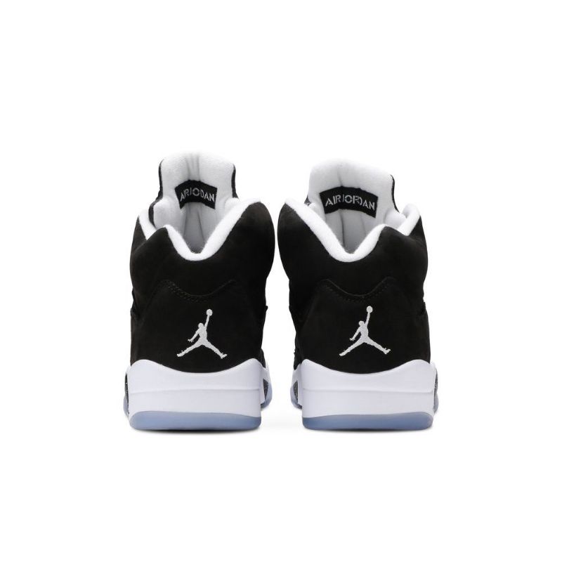 Ανδρικά Παπούτσια Air Jordan 5 Retro Μαύρος Γκρί Άσπρο