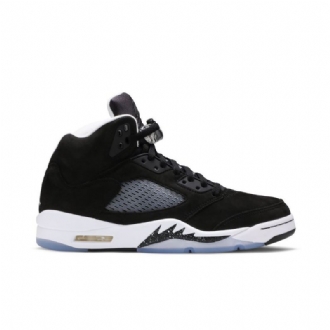 Ανδρικά Παπούτσια Air Jordan 5 Retro Μαύρος Γκρί Άσπρο