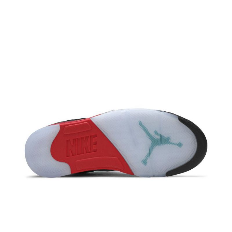 Ανδρικά Παπούτσια Air Jordan 5 Retro Μαύρος Κόκκινος Μωβ Ασήμι Πράσινος
