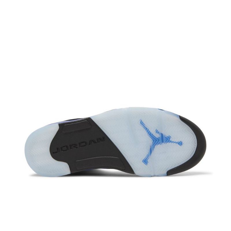 Ανδρικά Παπούτσια Air Jordan 5 Retro Μαύρος Μπλε Ασήμι