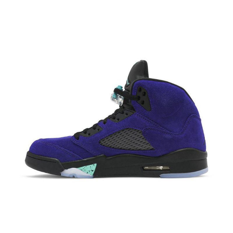 Ανδρικά Παπούτσια Air Jordan 5 Retro Μωβ Μαύρος Turquoise