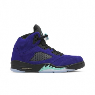 Ανδρικά Παπούτσια Air Jordan 5 Retro Μωβ Μαύρος Turquoise