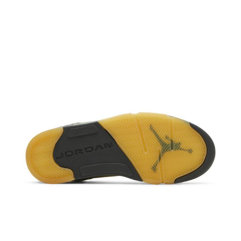 Ανδρικά Παπούτσια Air Jordan 5 Retro Πράσινος Κίτρινος