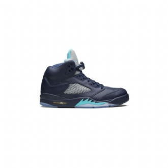 Ανδρικά Παπούτσια Air Jordan 5 Retro Σκούρο Μπλε Turquoise Γκρί