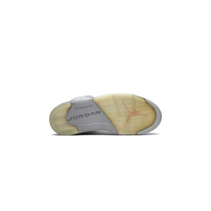 Γυναικεία Παπούτσια Air Jordan 5 Retro Ασήμι Ροζ Γκρί