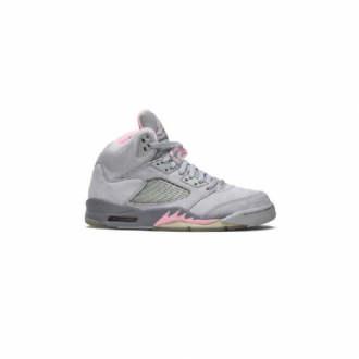 Γυναικεία Παπούτσια Air Jordan 5 Retro Ασήμι Ροζ Γκρί
