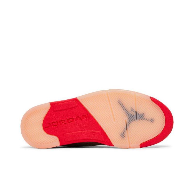 Γυναικεία Παπούτσια Air Jordan 5 Retro Low Ροζ Κόκκινος Μαύρος