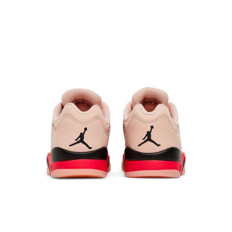 Γυναικεία Παπούτσια Air Jordan 5 Retro Low Ροζ Κόκκινος Μαύρος