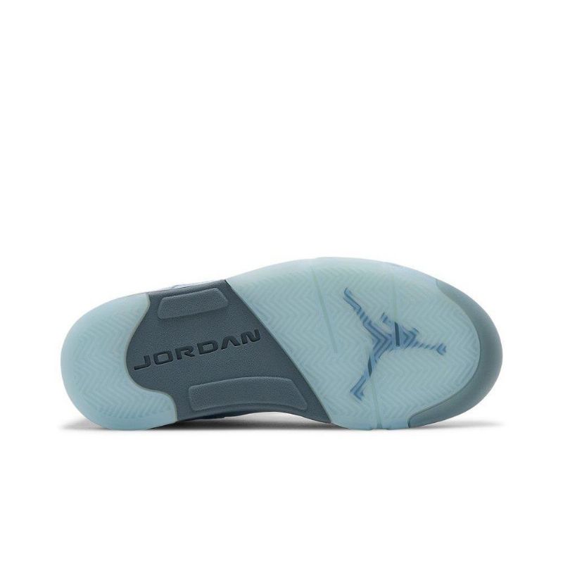 Γυναικεία Παπούτσια Air Jordan 5 Retro Μπλε Ασήμι Άσπρο