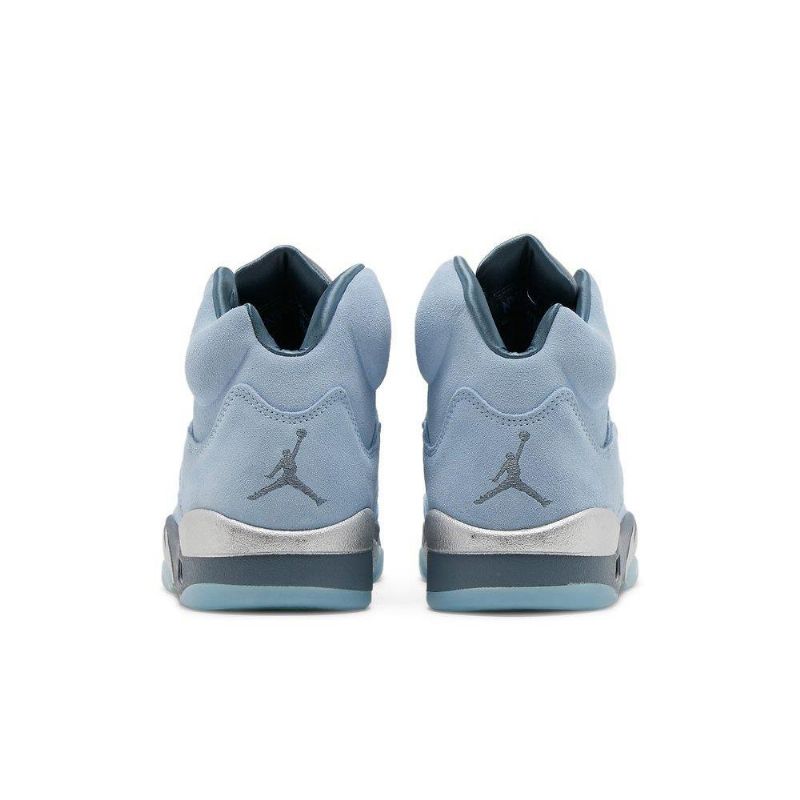 Γυναικεία Παπούτσια Air Jordan 5 Retro Μπλε Ασήμι Άσπρο