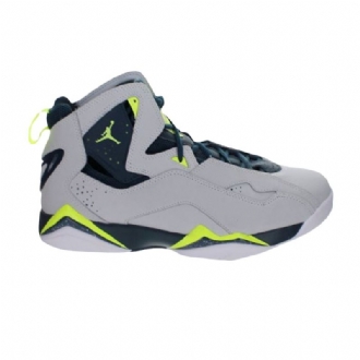 Ανδρικά Παπούτσια Air Jordan True Flight Γκρί Πράσινος Σκούρο Μπλε