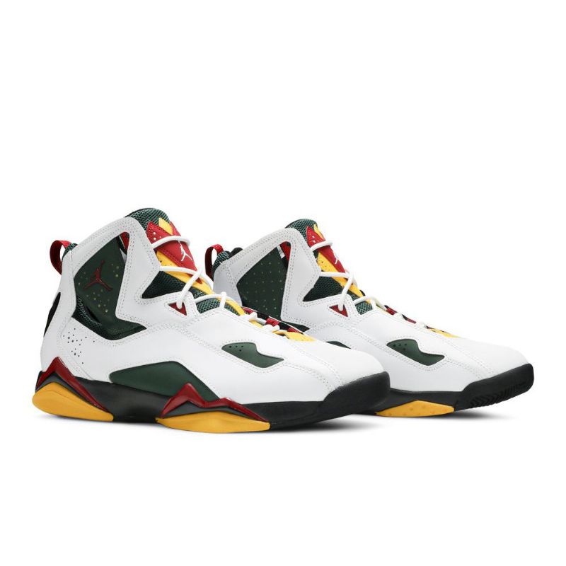 Ανδρικά Παπούτσια Air Jordan True Flight Λευκά Κόκκινα Πράσινα Κίτρινα