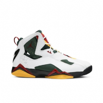 Ανδρικά Παπούτσια Air Jordan True Flight Λευκά Κόκκινα Πράσινα Κίτρινα