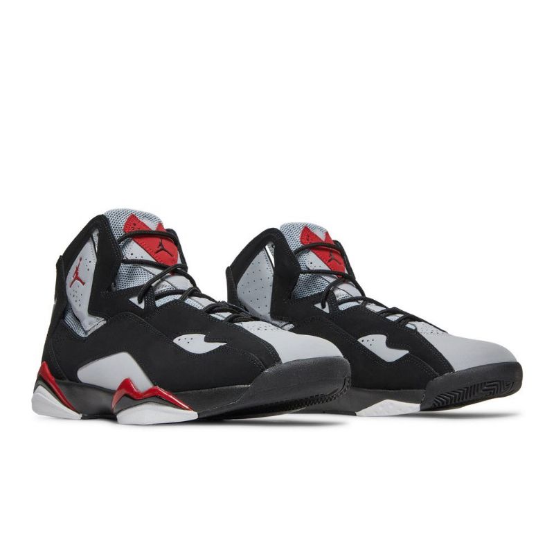 Ανδρικά Παπούτσια Air Jordan True Flight Μαύρα Γκρι Κόκκινα