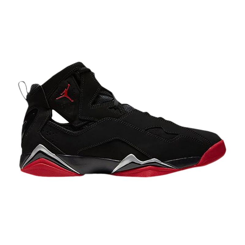 Ανδρικά Παπούτσια Air Jordan True Flight Μαύρα Κόκκινα Ασημί