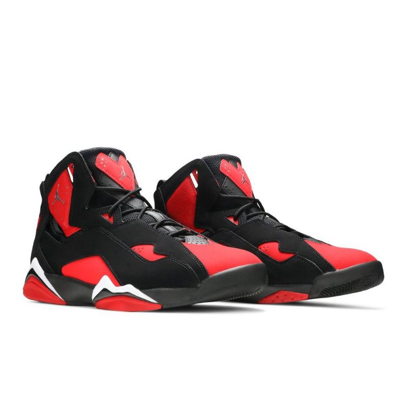 Ανδρικά Παπούτσια Air Jordan True Flight Μαύρα Κόκκινα Λευκά