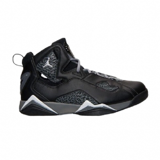 Ανδρικά Παπούτσια Air Jordan True Flight Μαύρα Λευκά Ασημί
