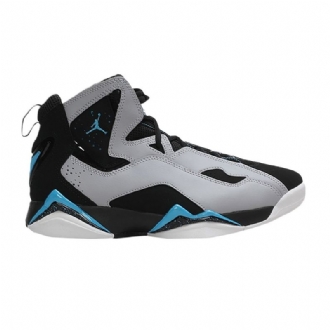 Ανδρικά Παπούτσια Air Jordan True Flight Μαύρα Μπλε Γκρι Λευκά
