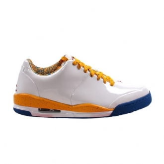 Ανδρικά Παπούτσια Air Jordan 23 Classic Άσπρο Χρυσός Σκούρο Μπλε