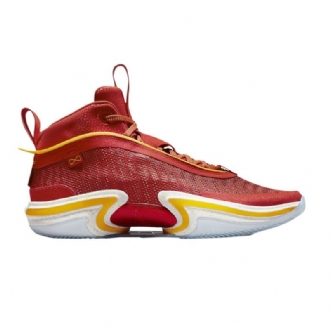 Ανδρικά Παπούτσια Air Jordan 36 Guo Ailun Κόκκινος Χρυσός Άσπρο
