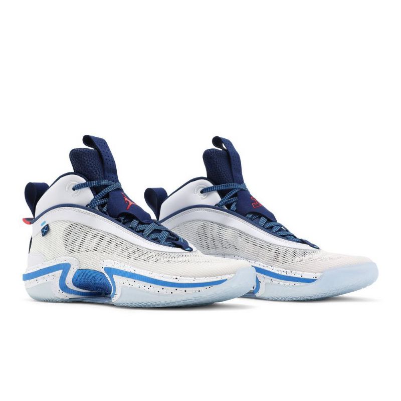 Ανδρικά Παπούτσια Air Jordan 36 Jayson Tatum Se Άσπρο Μπλε Κόκκινος