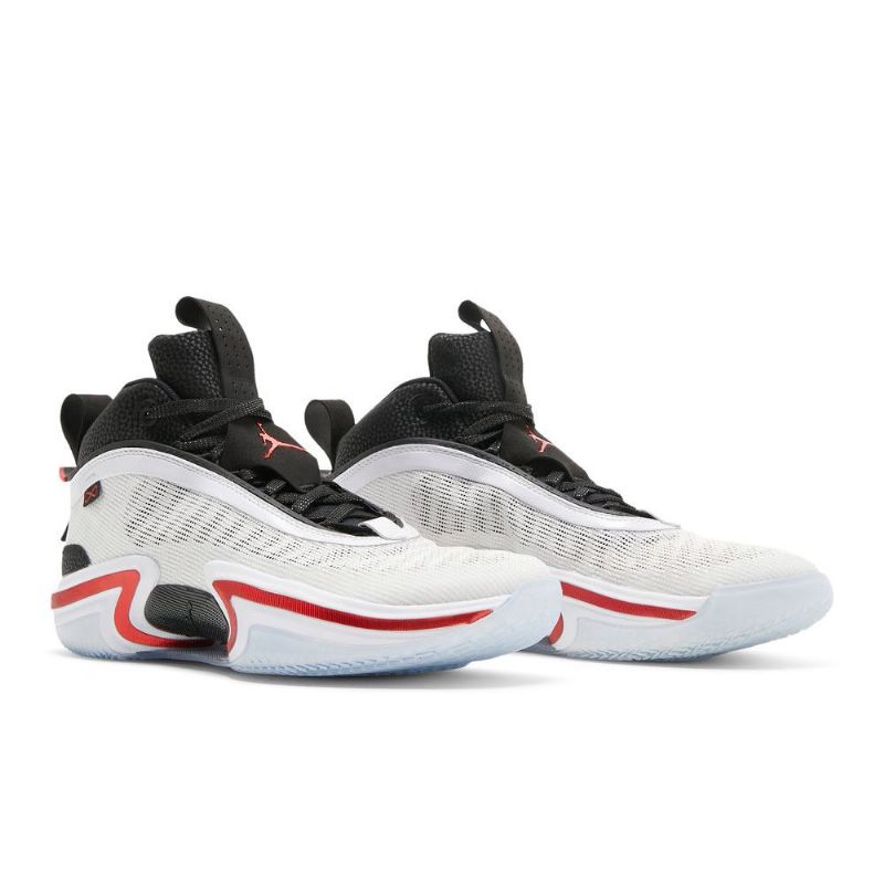 Ανδρικά Παπούτσια Air Jordan 36 Λευκά Μαύρα Κόκκινα