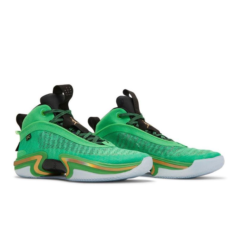 Ανδρικά Παπούτσια Air Jordan 36 Πράσινος Μαύρος Χρυσός