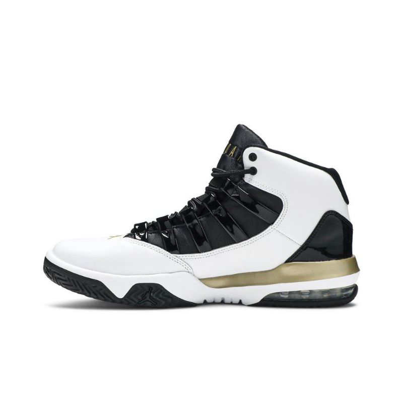 Ανδρικά Παπούτσια Air Jordan Max Aura Άσπρο Μαύρος Χρυσός