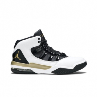 Ανδρικά Παπούτσια Air Jordan Max Aura Άσπρο Μαύρος Χρυσός