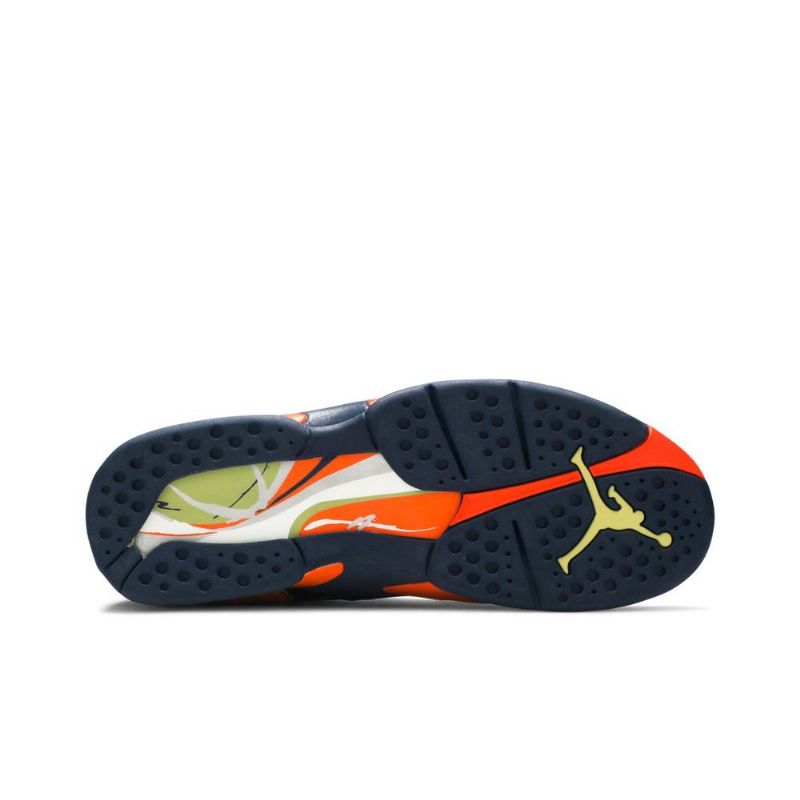 Ανδρικά Παπούτσια Air Jordan 8 Retro Ls Σκούρο Μπλε Πορτοκάλι Πράσινος