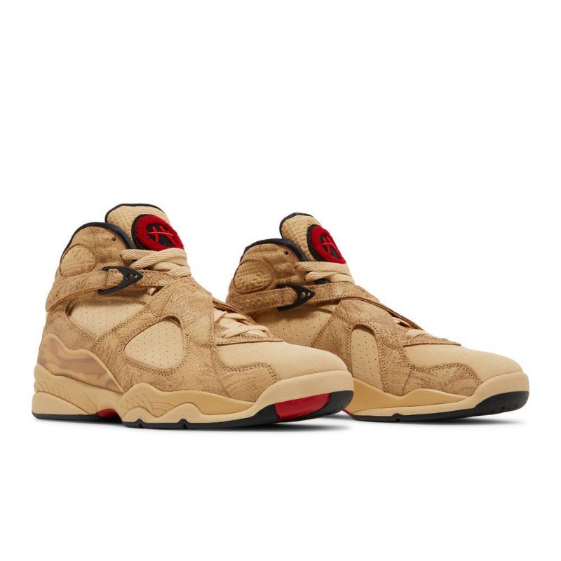 Ανδρικά Παπούτσια Air Jordan 8 Rui Hachimura Retro Se Καστανός Κόκκινος Μαύρος