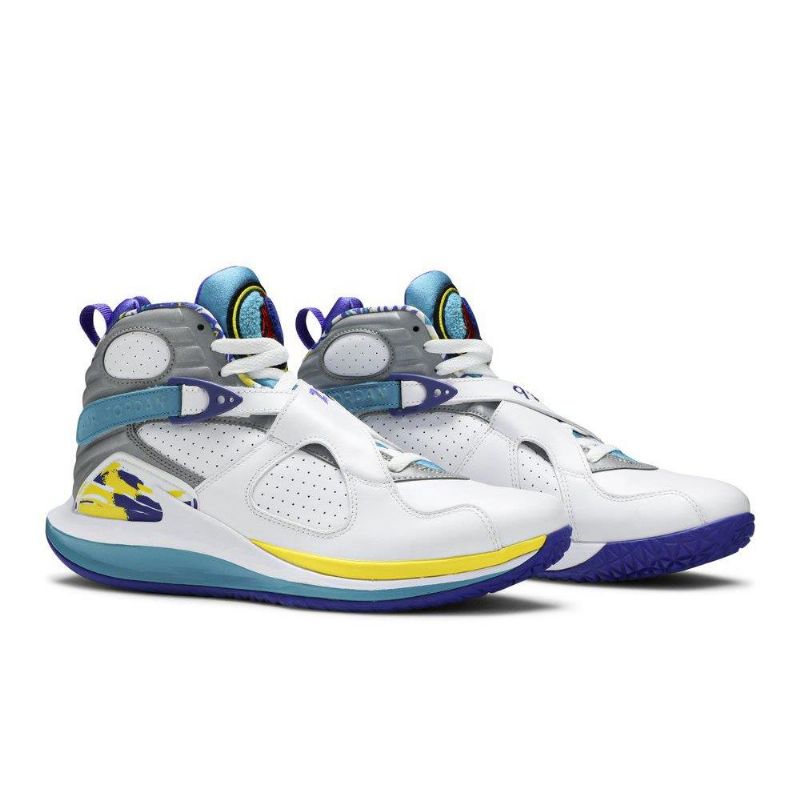 Γυναικεία Παπούτσια Air Jordan 8 Nikeourt Air Zoom Zero Λευκό Μπλε Γκρι