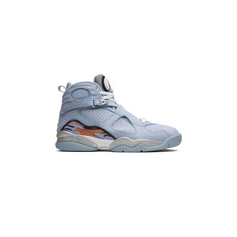 Γυναικεία Παπούτσια Air Jordan 8 Retro Μπλε Πορτοκάλι