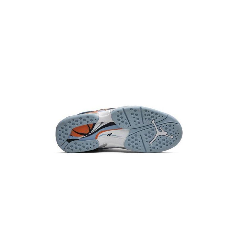 Γυναικεία Παπούτσια Air Jordan 8 Retro Μπλε Πορτοκάλι