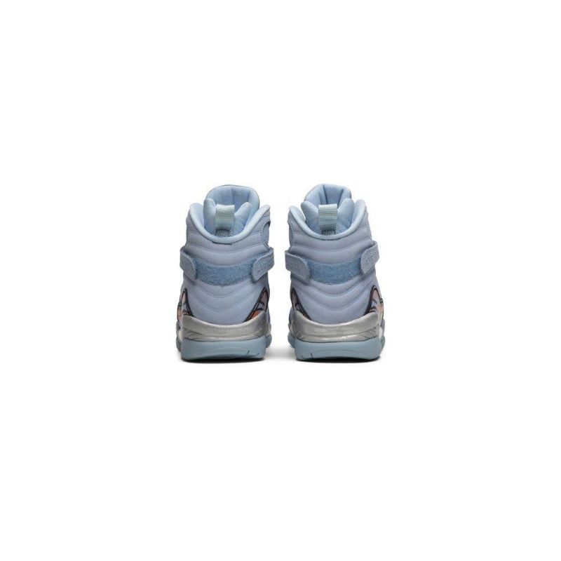 Γυναικεία Παπούτσια Air Jordan 8 Retro Μπλε Πορτοκάλι