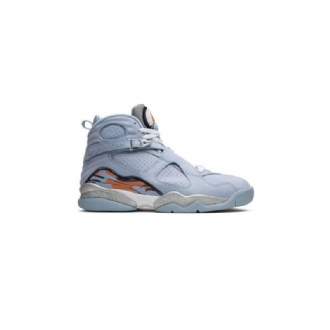 Γυναικεία Παπούτσια Air Jordan 8 Retro Μπλε Πορτοκάλι