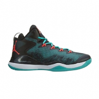 Ανδρικά Παπούτσια Air Jordan Super.fly 3 Μαύρα Τυρκουάζ Κόκκινα