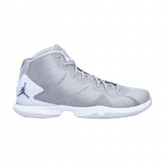 Ανδρικά Παπούτσια Air Jordan Super.fly 4 Γκρί Άσπρο