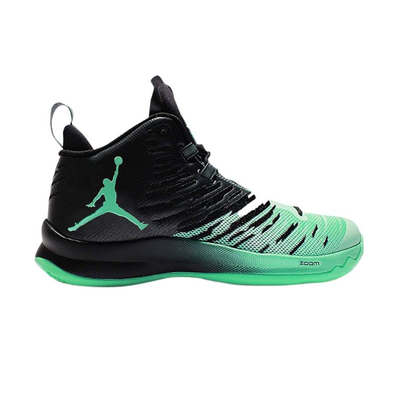 Ανδρικά Παπούτσια Air Jordan Super.fly 5 Πράσινος Μαύρος Άσπρο