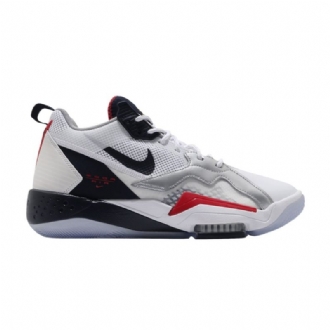 Ανδρικά Παπούτσια Air Jordan Zoom '92 Άσπρο Κόκκινος Ασήμι