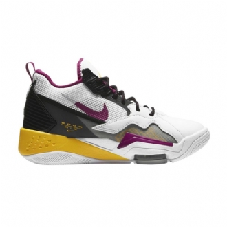 Γυναικεία Παπούτσια Air Jordan Zoom '92 Λευκά Μαύρα Γκρι Κίτρινα