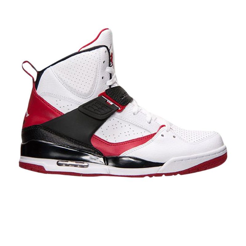 Ανδρικά Παπούτσια Air Jordan Flight 45 High Άσπρο Κόκκινος Μαύρος